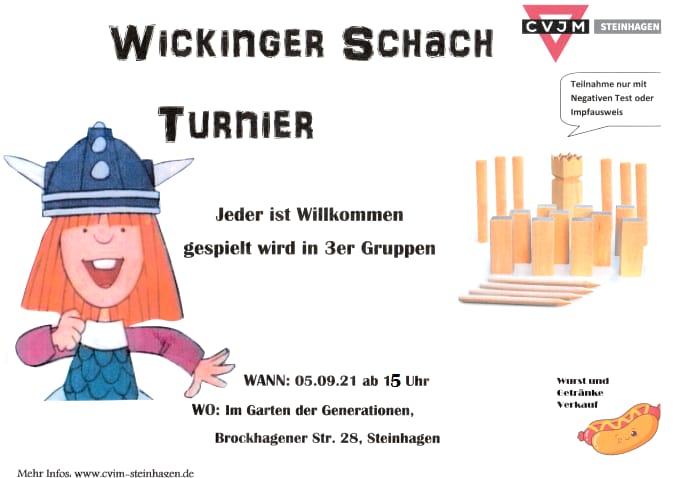You are currently viewing Wikinger Schach Turnier am 05.09.21